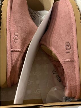 uggs kids classic slip on size 6 pink